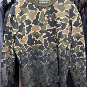 Adidas Camo Crewneck